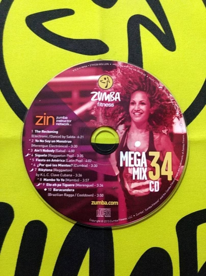 ZUMBA　ズンバ　MEGAMIX31～MEGAMIX40　CD　10枚セット