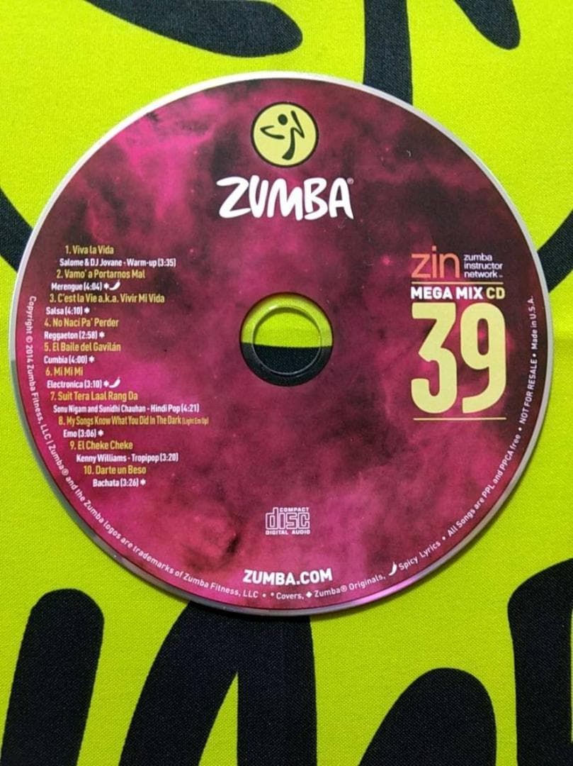 ZUMBA　ズンバ　MEGAMIX31～MEGAMIX40　CD　10枚セット