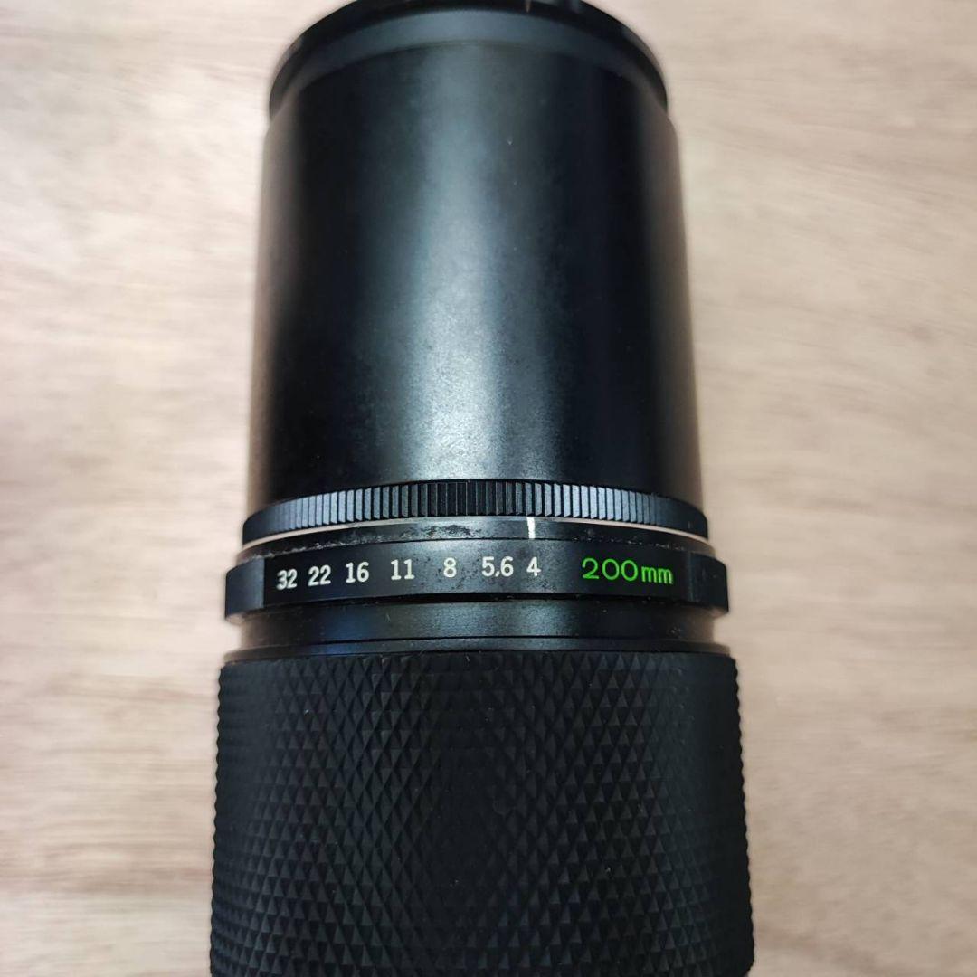 カメラレンズ オリンパス OM-SYSTEM ZUIKO 200mm f4 MF