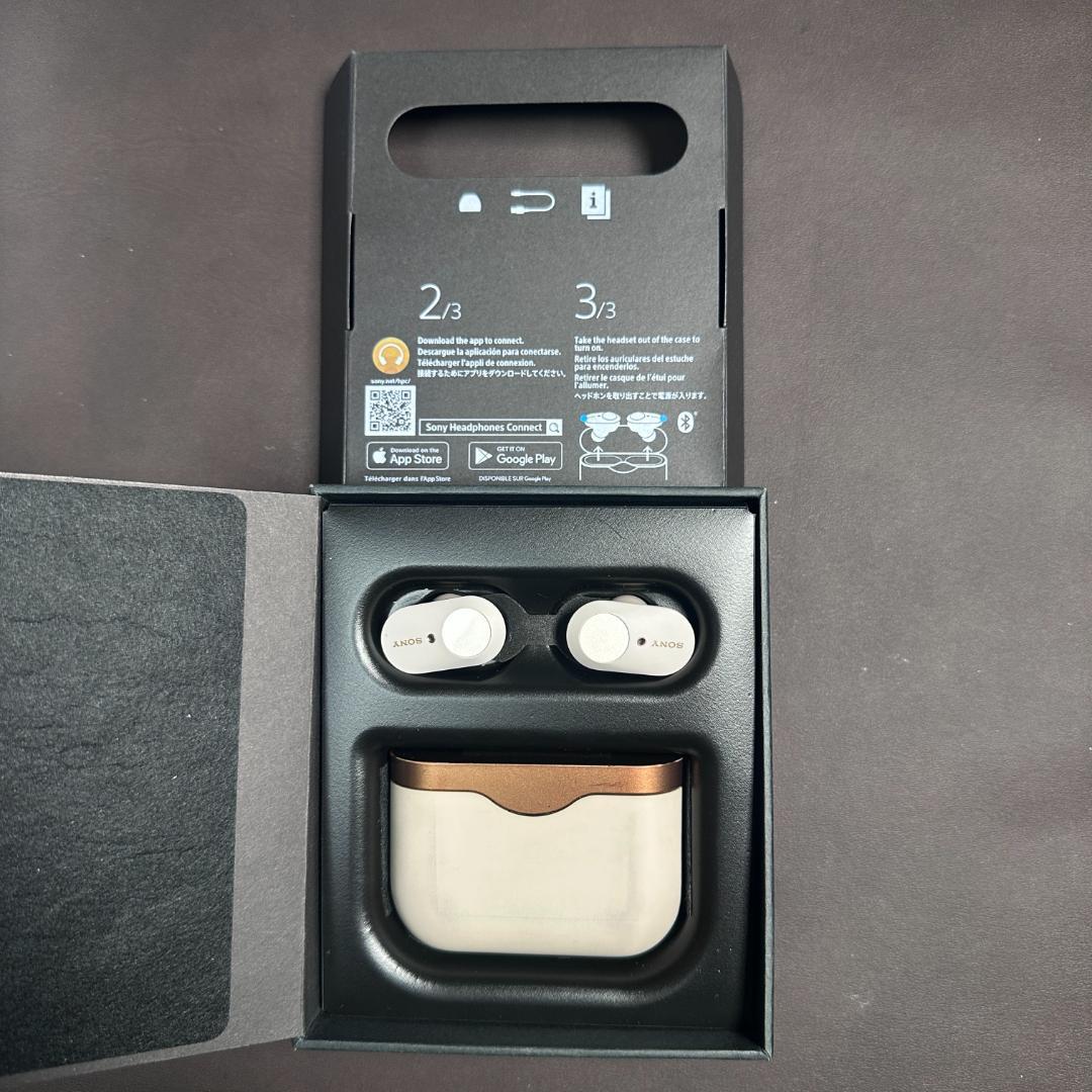 【美品】 ソニー SONY ワイヤレスイヤホン　WF-1000XM3