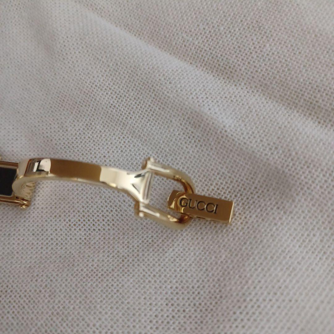 [ジャンク品] GUCCI グッチ 腕時計 1500 ゴールド ブラック