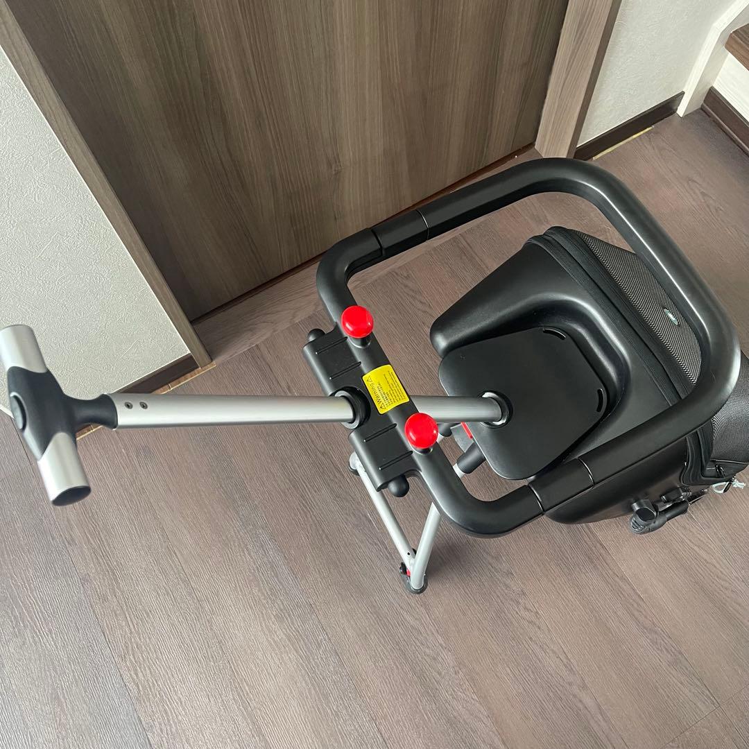 Q-BOX 乗れるキャリーケース　スーツケース　ケース拡張機能付　キャリーカート