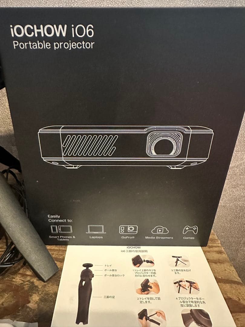iOCHOW i06 ポータブルプロジェクター 本体