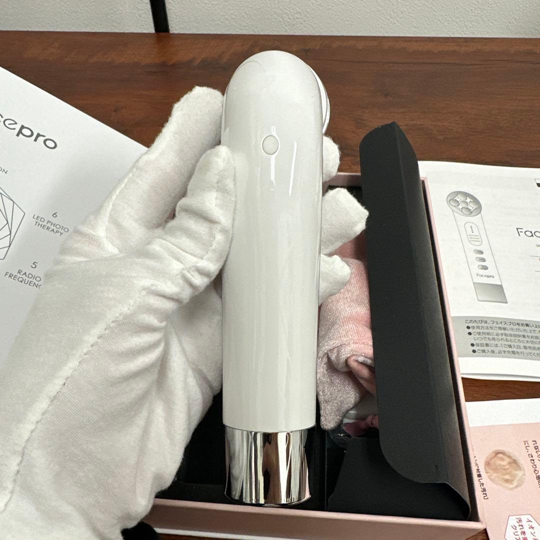 【美品✨】 Facepro フェイスプロ 美顔器 LED EMS イオン導入