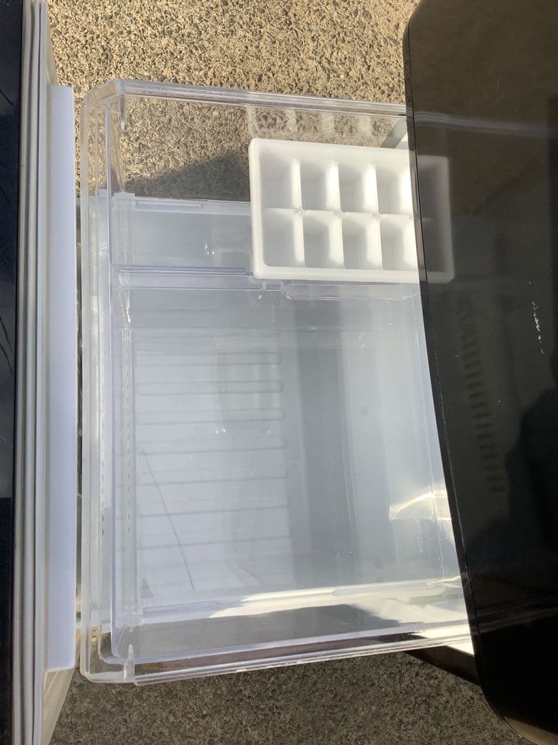 レトロデザイン 2ドア冷凍冷蔵庫 ANG-RE151-A1 149L 18年製