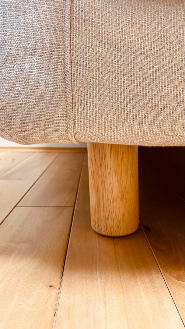 無印良品 カバー付きソファ本体・スリムアーム・ 1シーター・ウレタンクッション