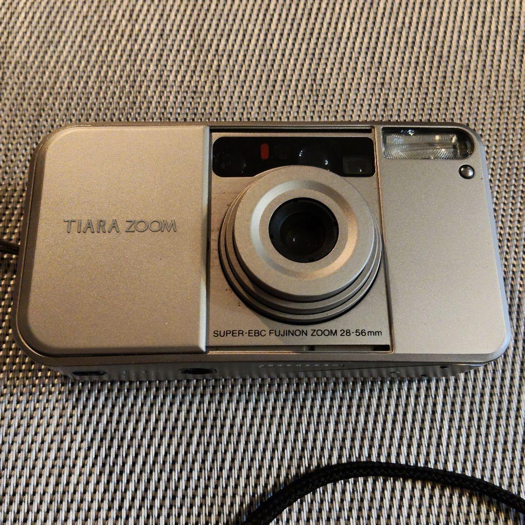 値下げ!!FUJIFILM TIARA ZOOM フィルムカメラ　三脚つき