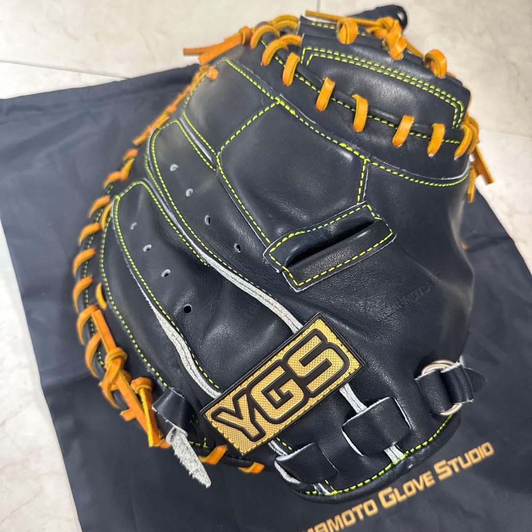 【超美品】YGS Pro Line \"響鳴\" 硬式キャッチャーミット　912V