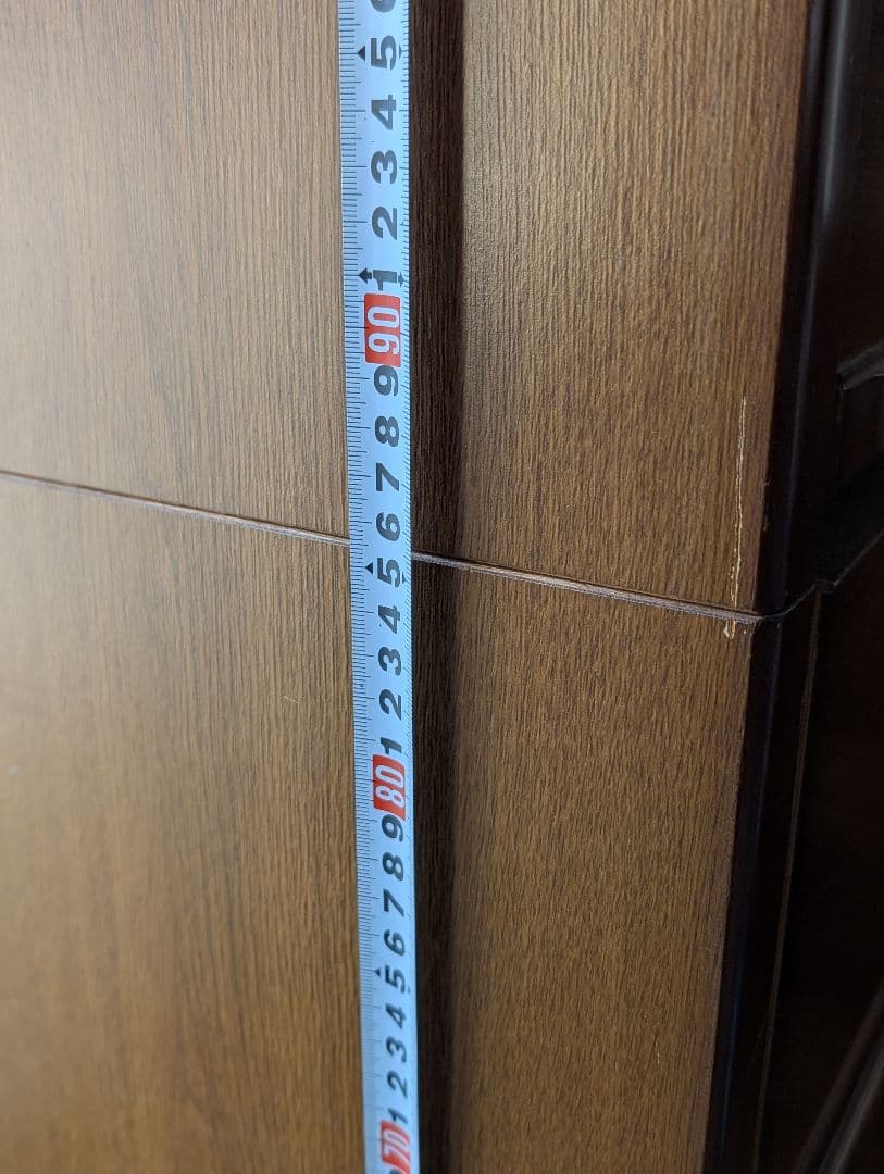 木製 6段チェスト ブラウン