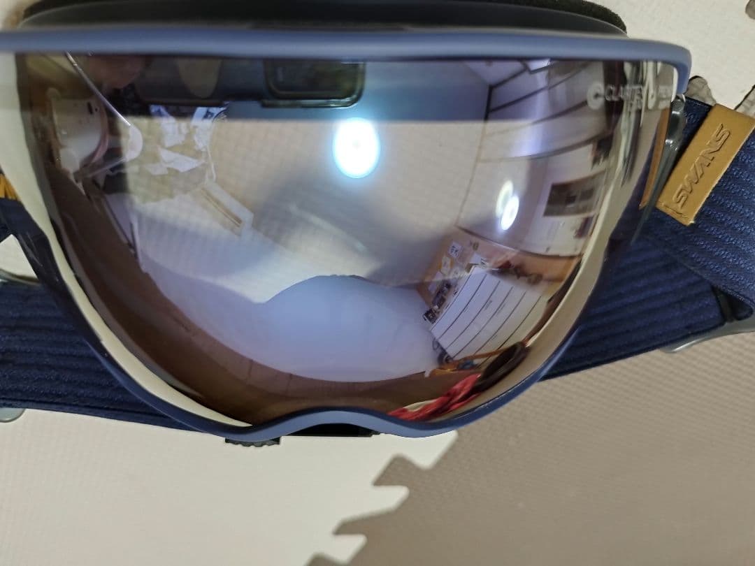 SWANS ネイビー ゴーグル　ridgeline　調光　リッジライン