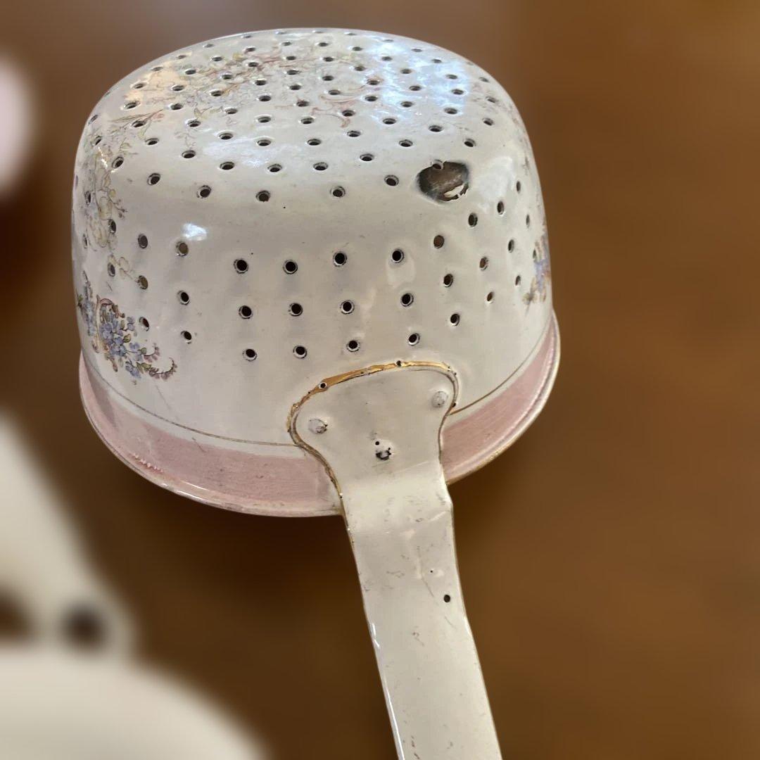 フランスアンティークホーロー