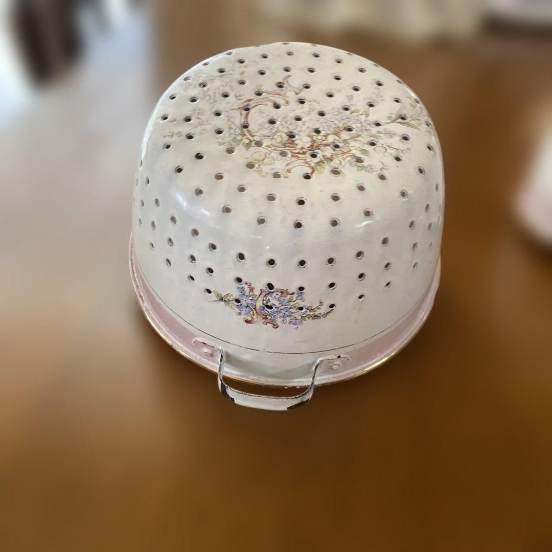 フランスアンティークホーロー