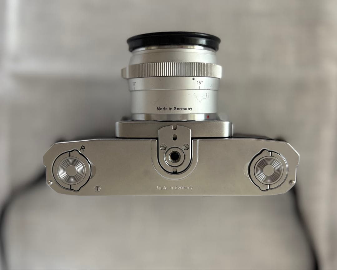 Contarex ブルズアイ+ Planar 50mm F2 ★希少美品