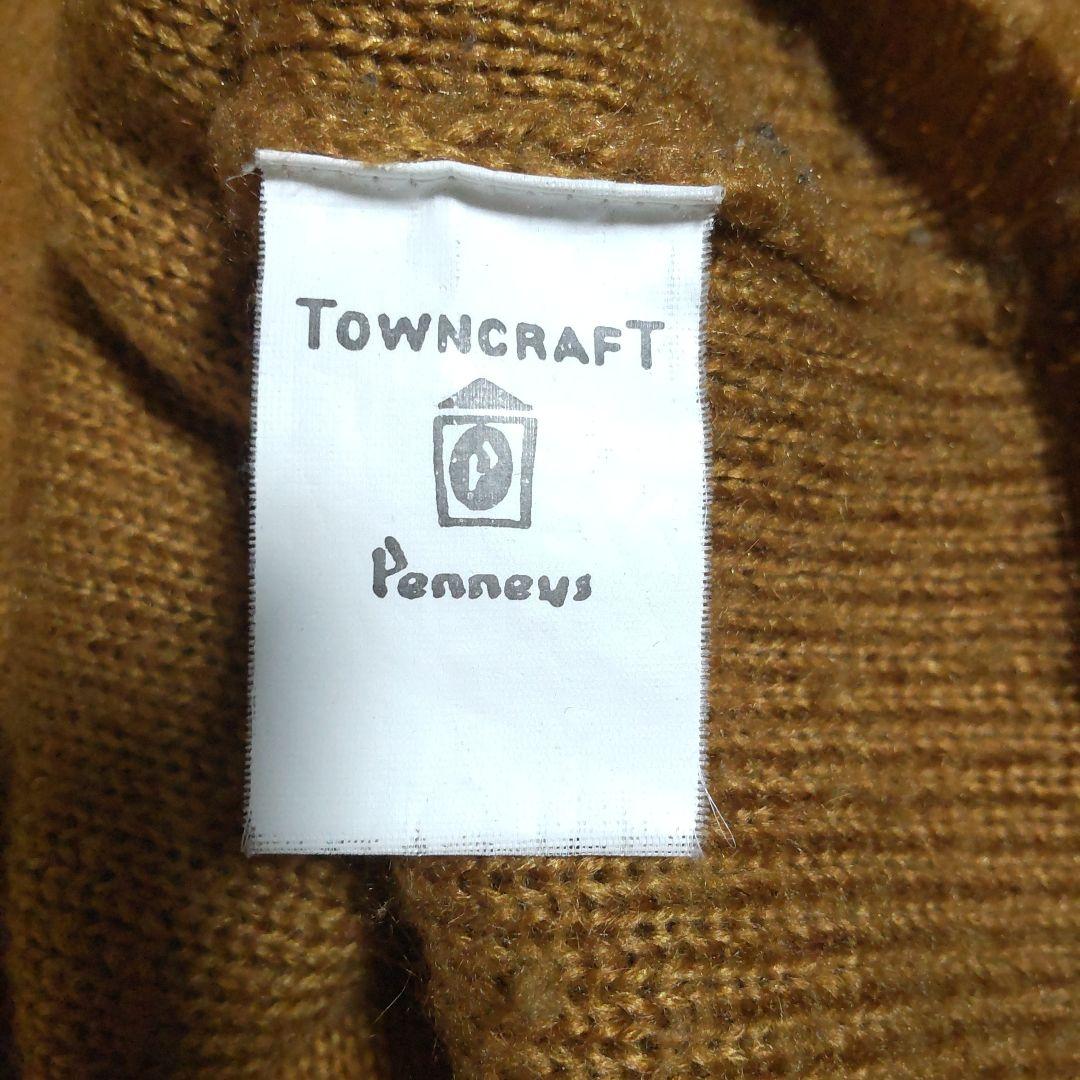 【美品】TOWNCRAFT PENNEY'S モヘア ニット マスタード