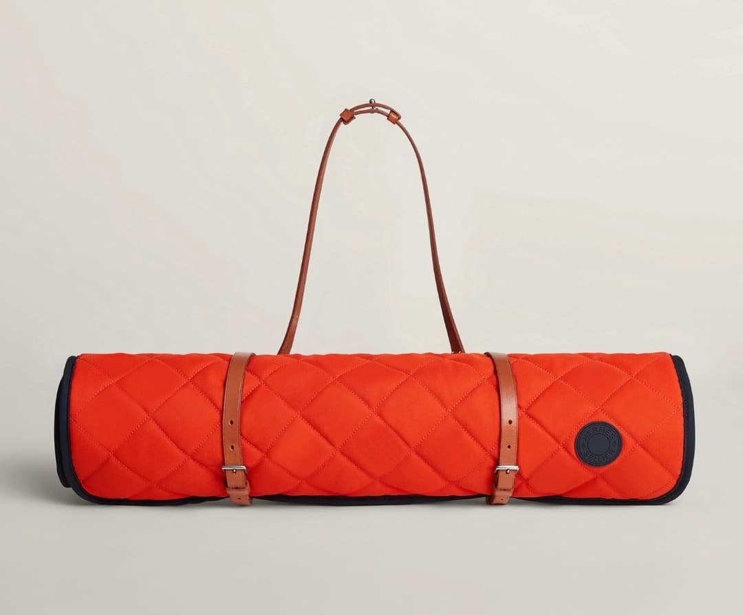 Hermès エルメス 犬用マット （フー / ネイビー）