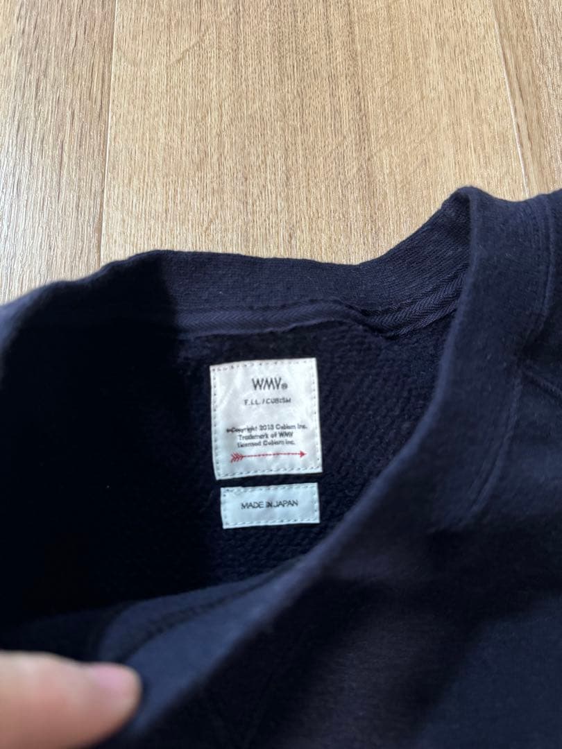 visvim／wmv AMPLUS SWEAT L/S W