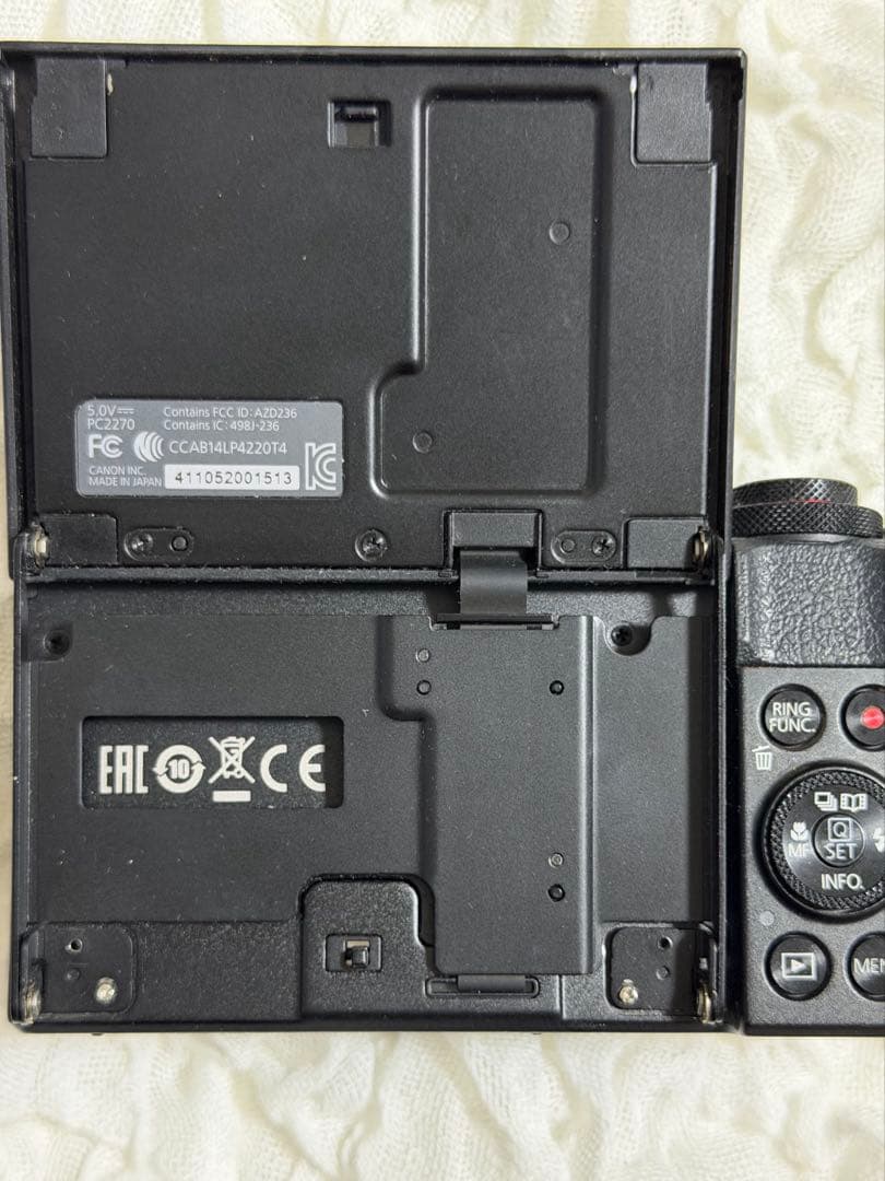 【あやchan】Canon PowerShot G7 X Mark II