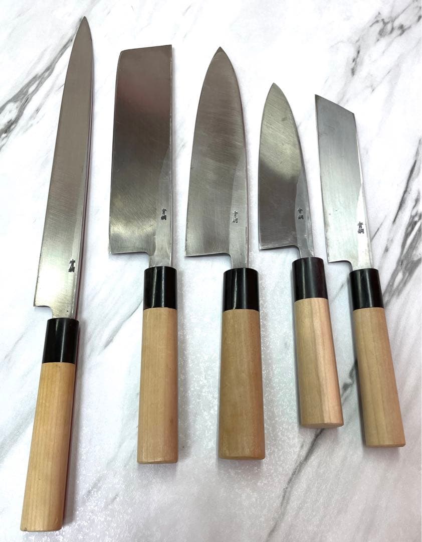 築地有次　包丁5本　まとめ売り