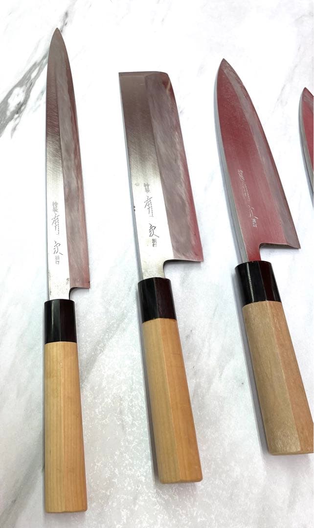 築地有次　包丁5本　まとめ売り