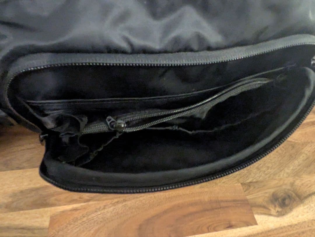 POLBAN MORE ポルバンモア 収納付スリングシート コーデュラブラック