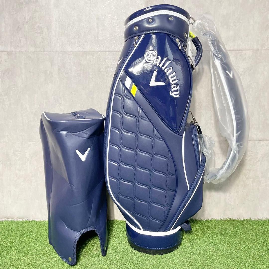 【新品】キャロウェイ キャディバッグ ゴルフバッグ ネイビー ベア かわいい