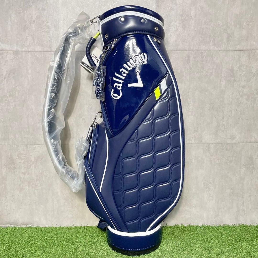 【新品】キャロウェイ キャディバッグ ゴルフバッグ ネイビー ベア かわいい