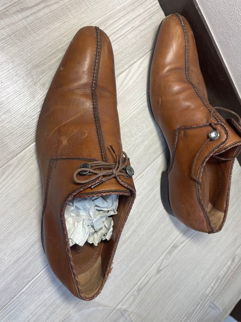 LOUIS VUITTON ルイヴィトン ド　レスシューズ ブラウン 本革靴 7