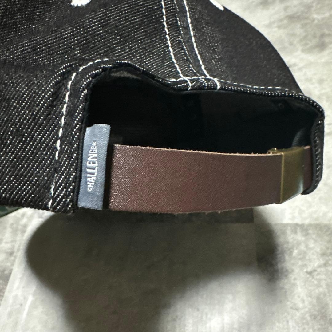 @*z様 CHALLENGER ブラックデニムキャップ