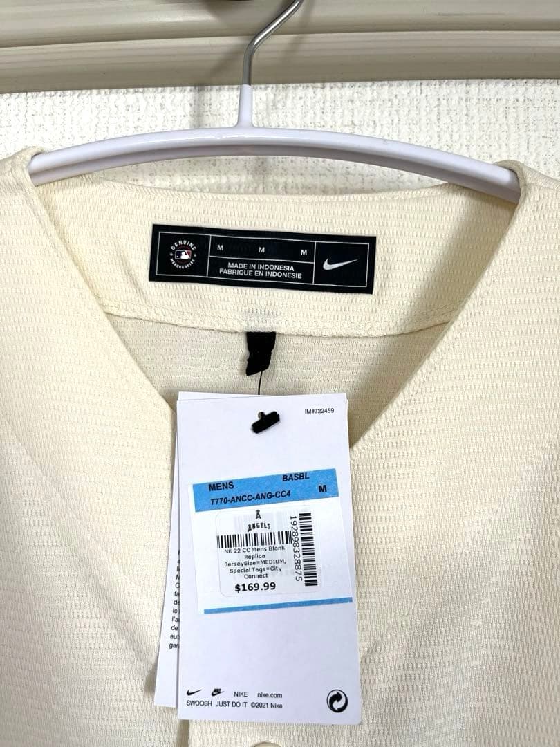 【値下げ交渉可】 エンゼルス シティコネクト ユニホーム＋透明トートバッグ