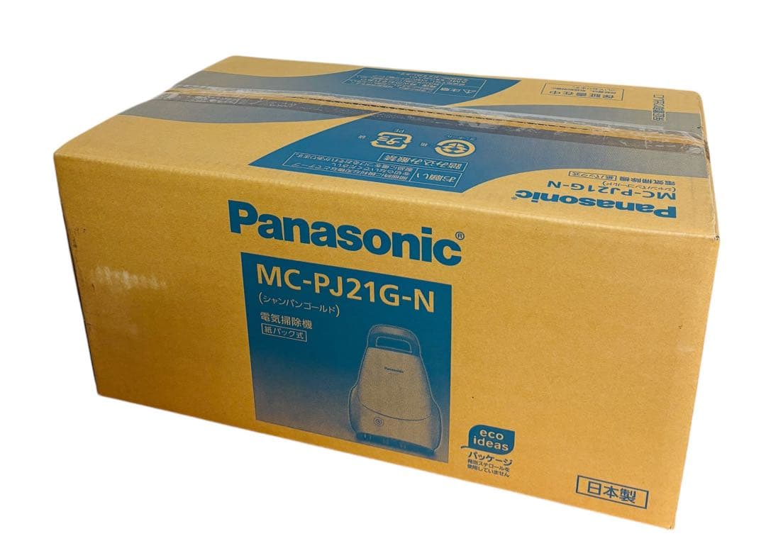 パナソニック 紙パック式 掃除機 シャンパンゴールド MC-PJ21G-N