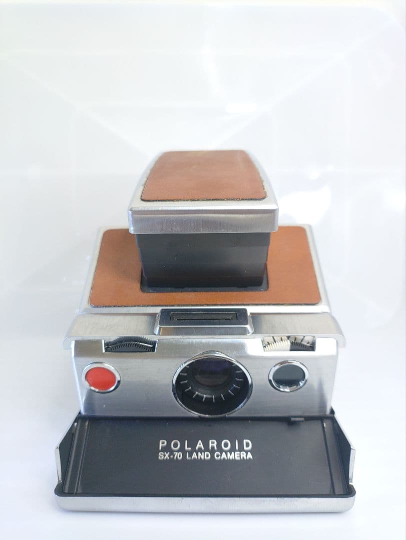 Polaroid SX-70 Land Camera レザーケース 動作未確認