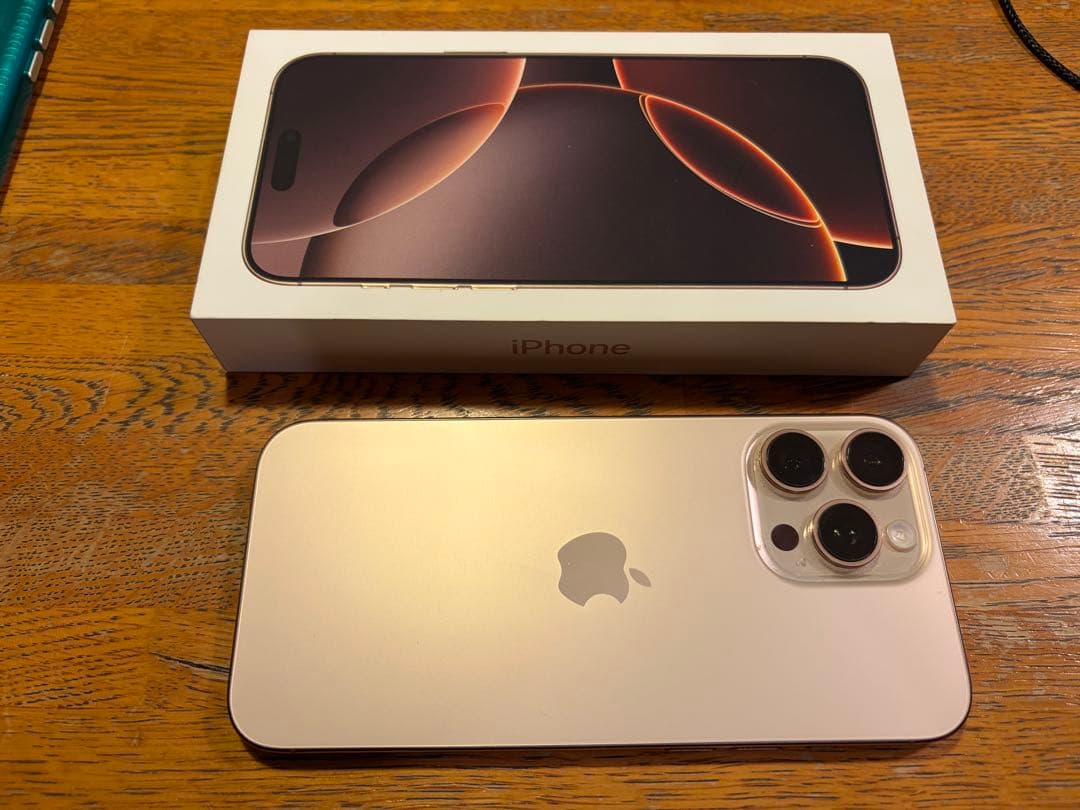 【美品・バッテリー99％】iPhone 16 Pro Max 256GB