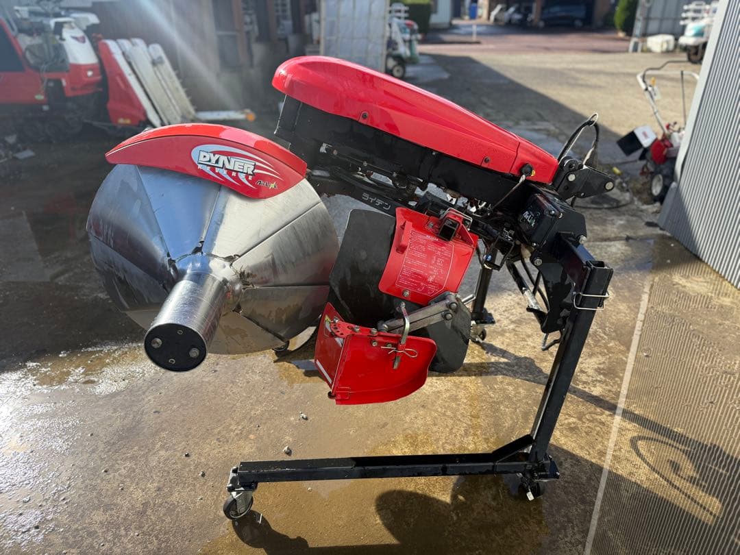 「新潟県長岡市発」コバシあぜぬり機RM750H　Ｓヒッチ無線ラジコン付動作確認済