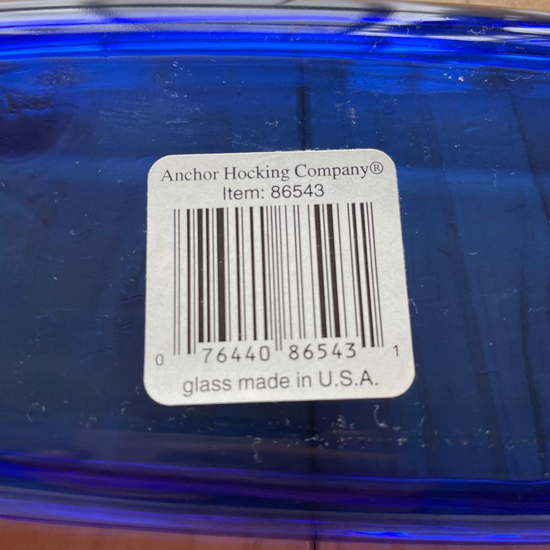 食器 Vintage Anchor Hocking Cobalt Blue set