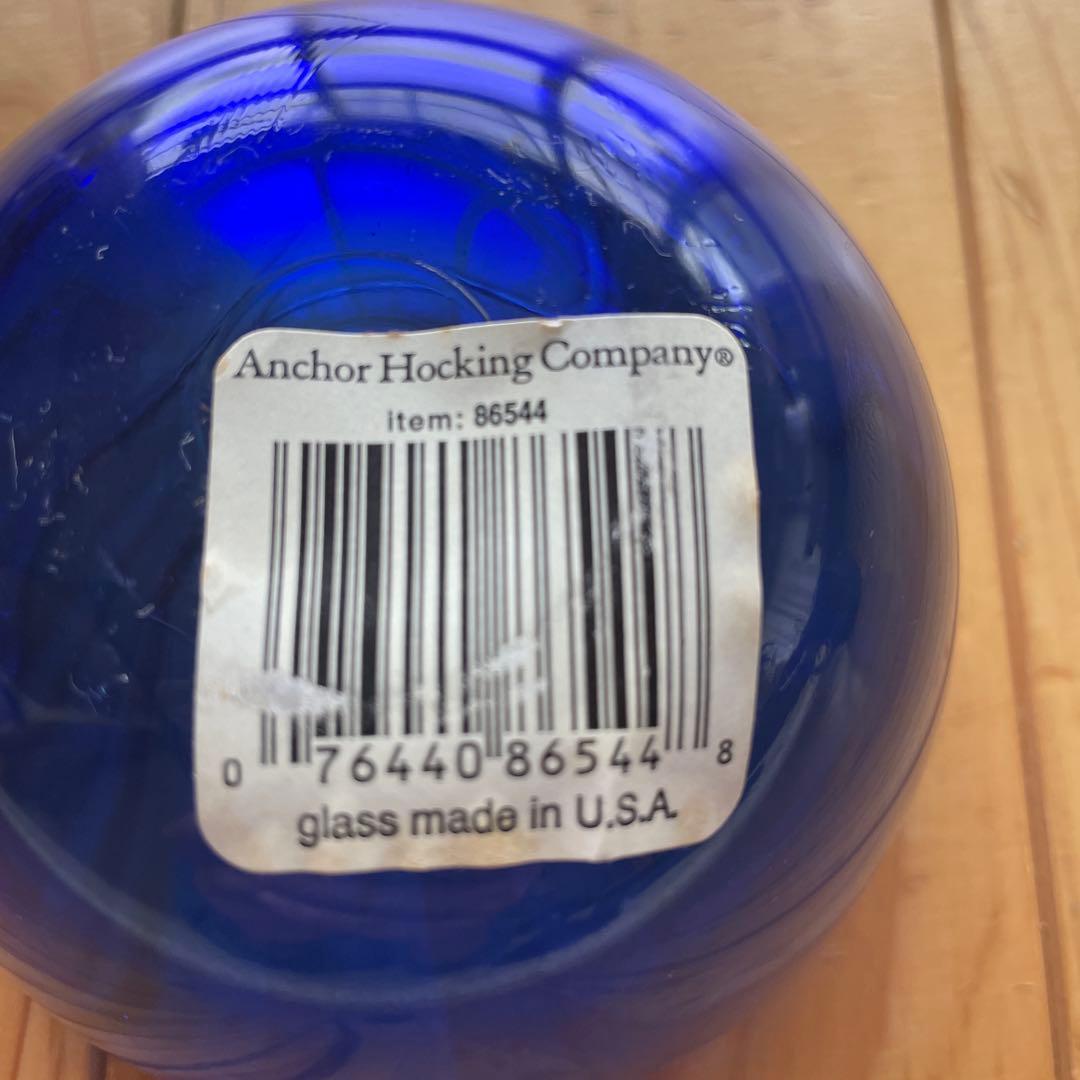 食器 Vintage Anchor Hocking Cobalt Blue set