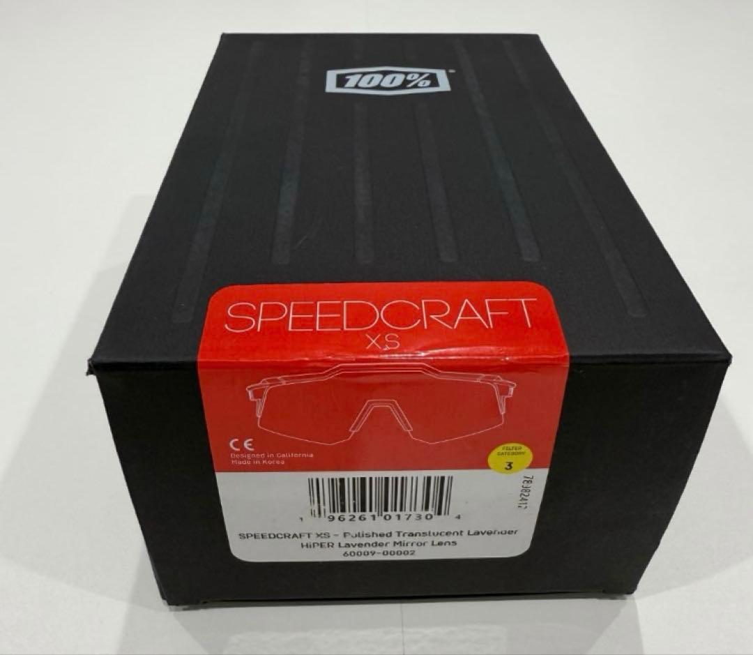 100% ワンハンドレッド　サングラス　スピードクラフト　XS