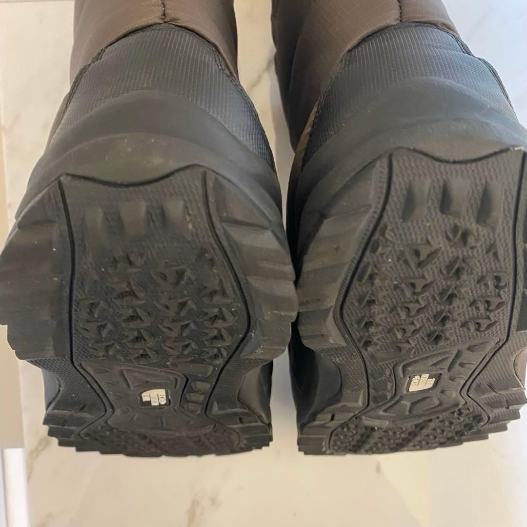 【美品】ノースフェイス ヌプシ ダウンブーツ 24cm ブラウン