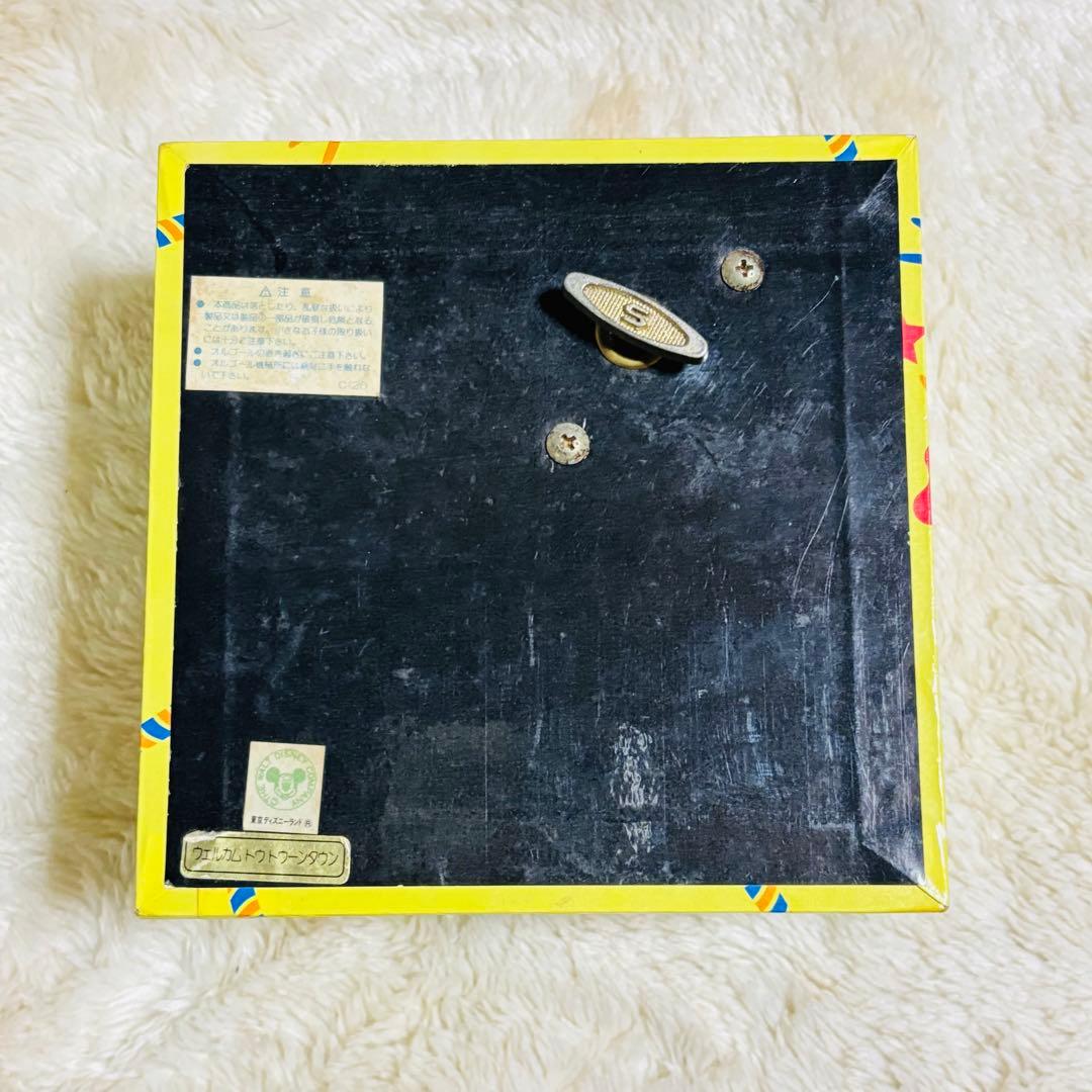 ☆希少品☆Disneyland トゥーンタウンオルゴール　ジャンク品　ディズニー