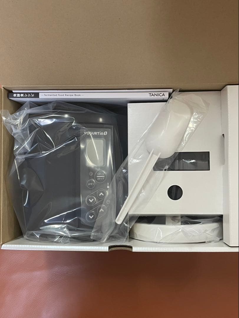 TANICAヨーグルティアS ガラスセット ブラックYS-02GB 新品未使用品