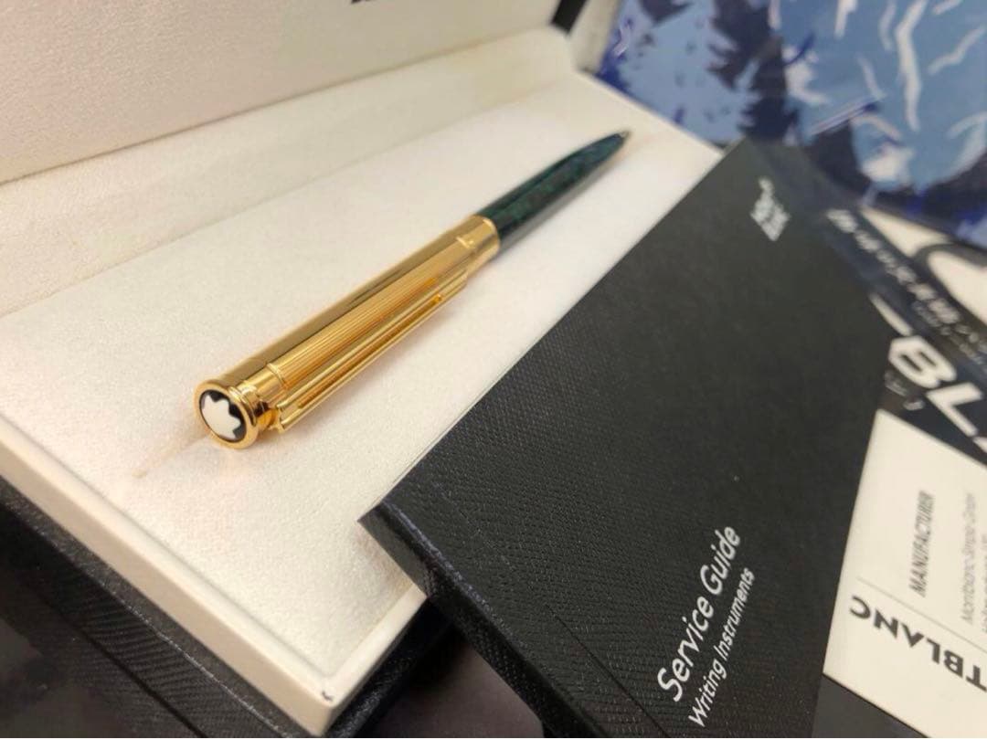 ⭐️幸運へ導くグリーン瑪瑙⭐️モンブラン・ノブレス・ドゥエ⭐️ハイエンドモデル！⭐️