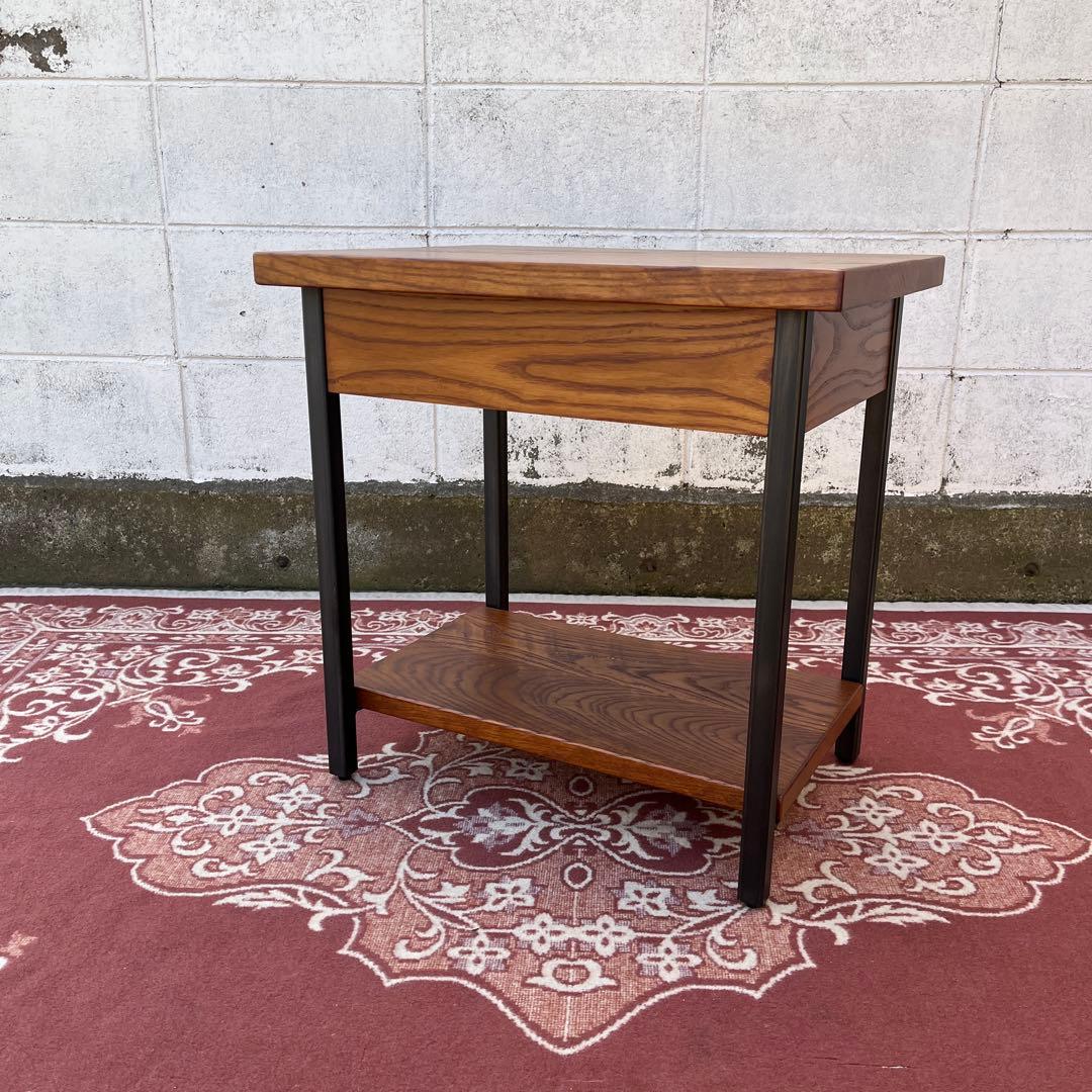 ACME アクメファニチャー◾️木製天板 エンドテーブル インダストリアル