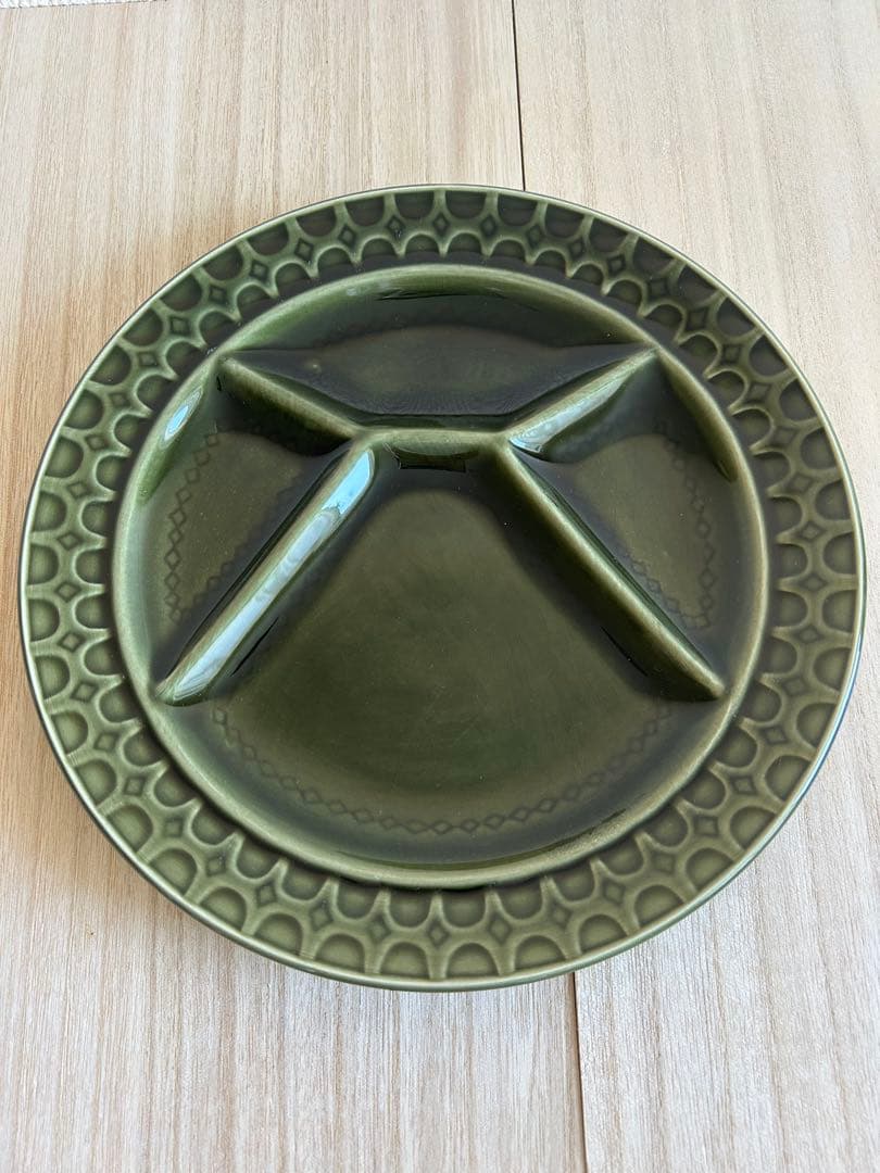 サルグミンヌ フォンデュプレート4枚　仕切り皿 フランス プロカント