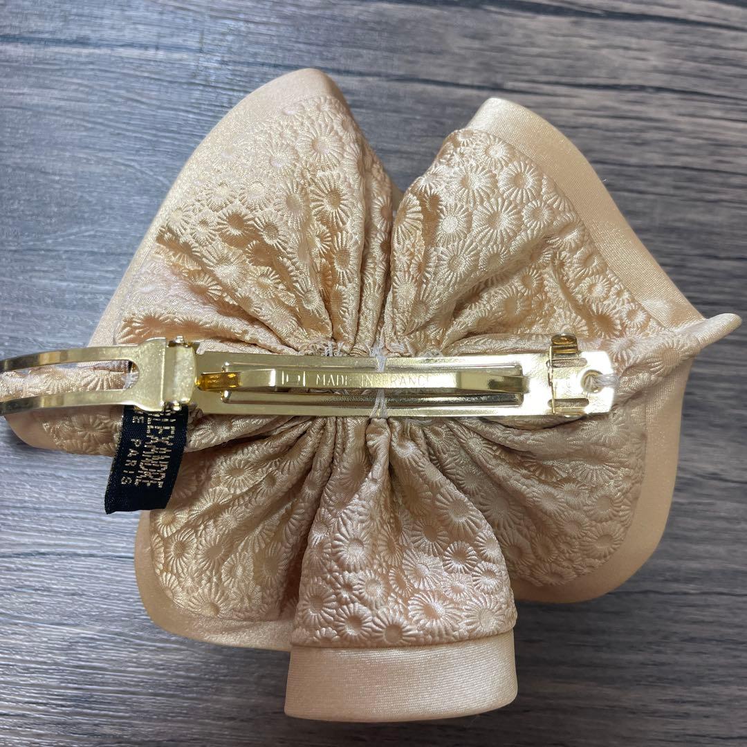 【本日限定値下げ】ALEXANDRE DE PARIS　花型　バレッタ