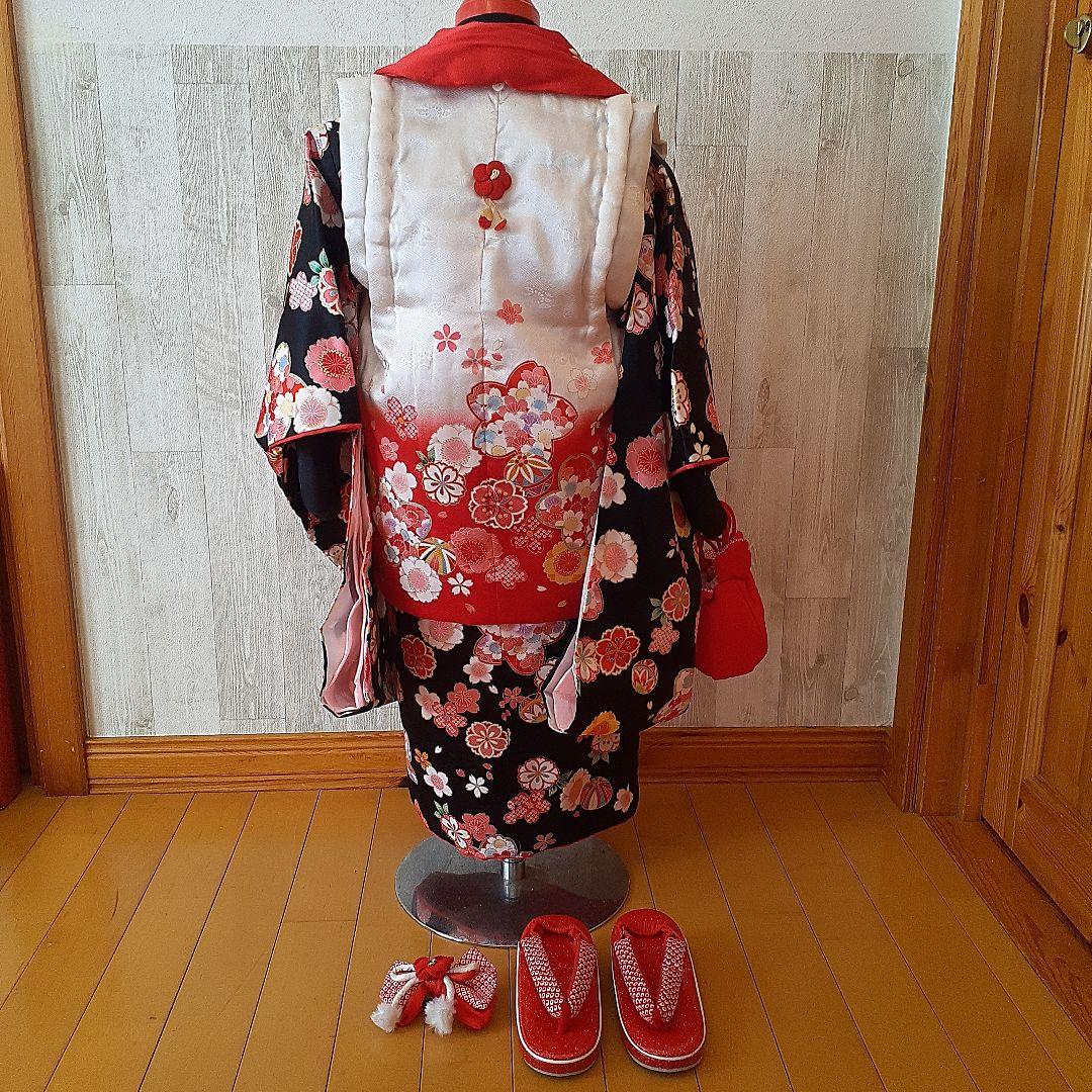 女の子七五三 3歳 コーディネート