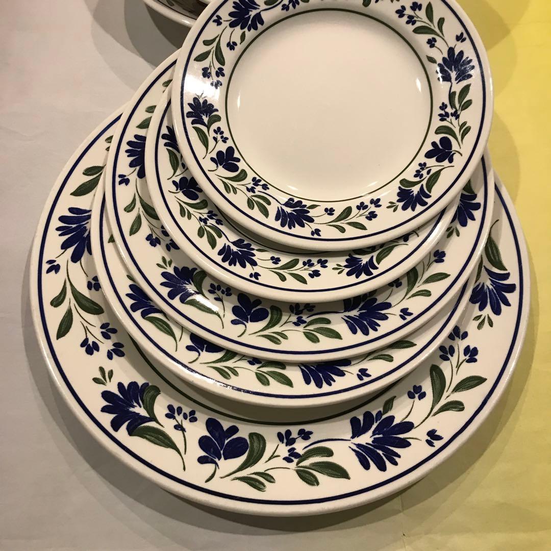 チャーチル社　ザルツブルクシリーズ　プレート8枚セット　英国　ビンテージ　廃盤