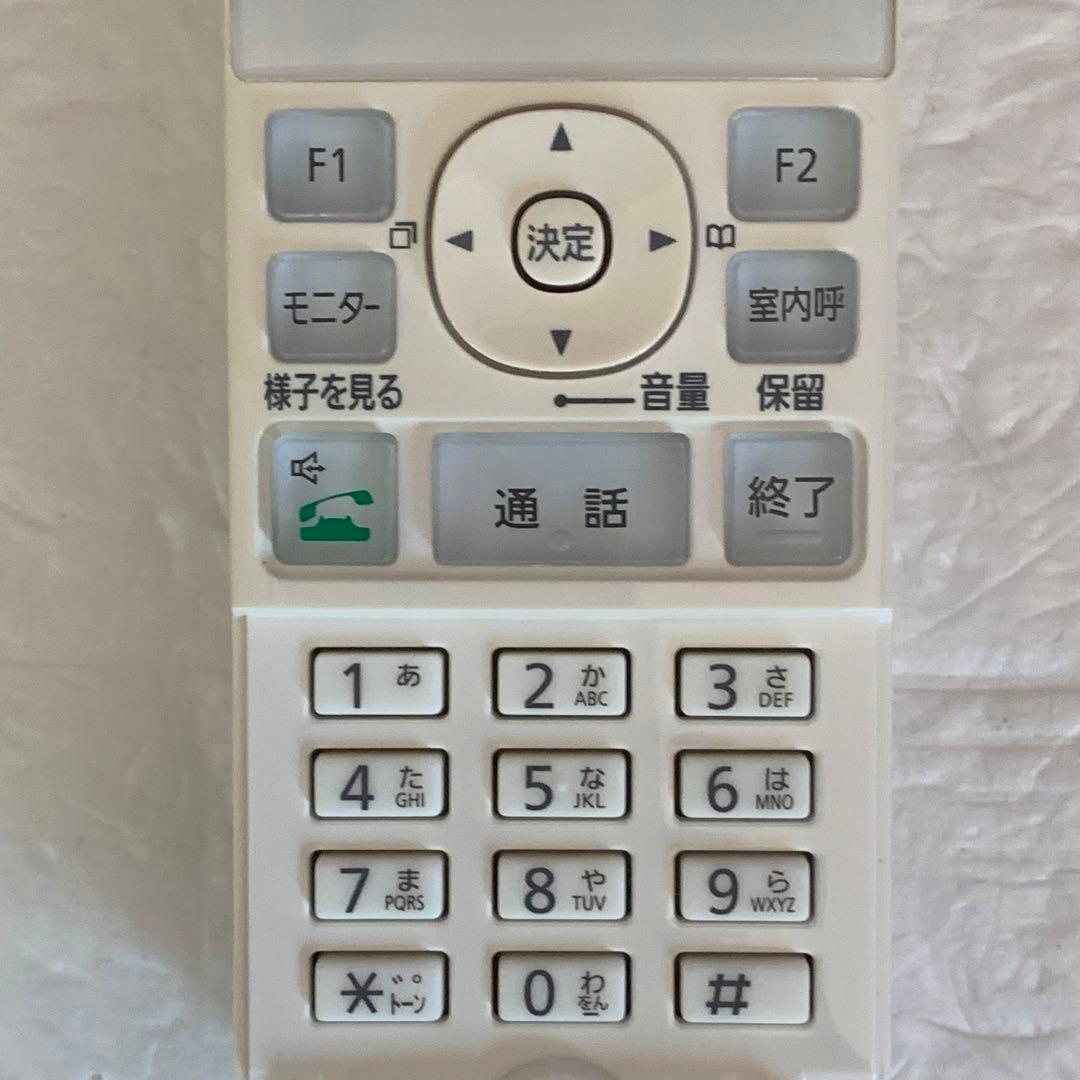 Panasonic VL-WD612 カメラドアホン ワイヤレスモニター 子機