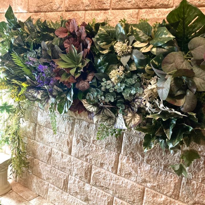 光触媒　人工観葉植物　ウォールグリーン　フェイク　アレンジ　702040