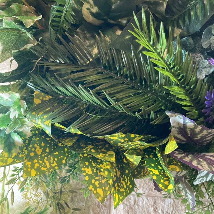 光触媒　人工観葉植物　ウォールグリーン　フェイク　アレンジ　702040