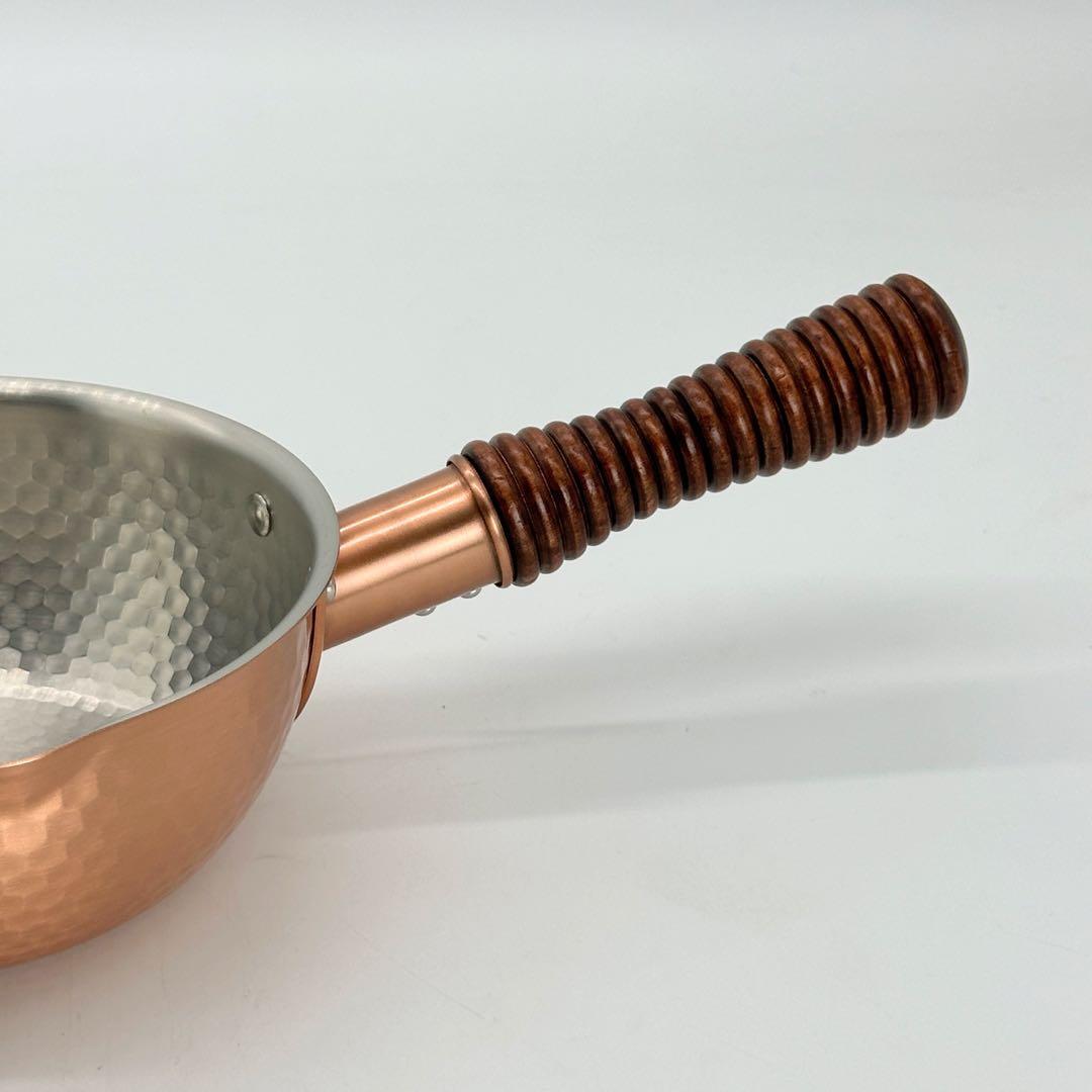 新品未使用 銅楽 まごころ伝心 雪平鍋 15cm 銅製 片手鍋 日本製 調理器具