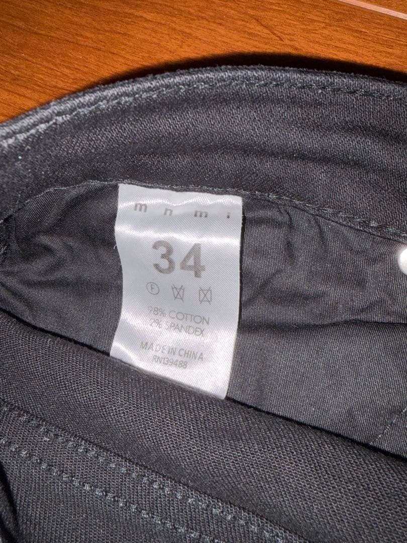 ミニマルmnmlデニム